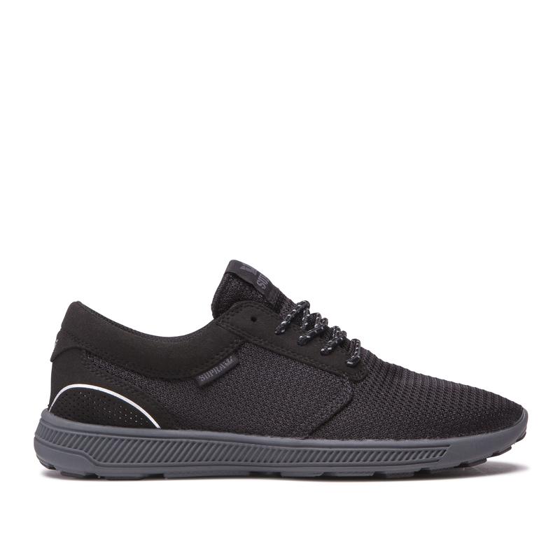 Zapatillas Bajas Supra Argentina Hombre - HAMMER RUN Negras (MEXZY-8124)